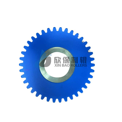 Precisione di dimensioni di stampa gomma rulli special shaft core resistente all'usura accessori di plastica di acciaio