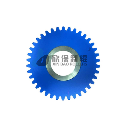 Precisione di dimensioni di stampa gomma rulli special shaft core resistente all'usura accessori di plastica di acciaio