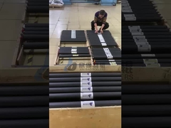 Superficie liscia del rullo di gomma da stampa, core di albero equilibrato e resistente all'usura